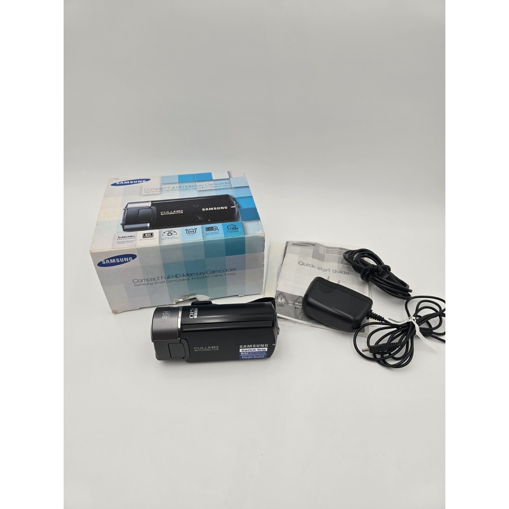 Samsung Digital Camcorder HMX-Q10BN/XAA Full HD 20X Zoom C97